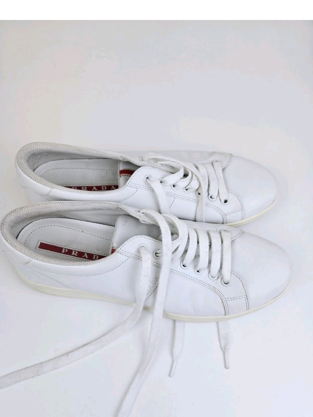 Authentic White Sporty Sneakers (Unisex)